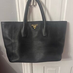 Prada Vitello Daino tote